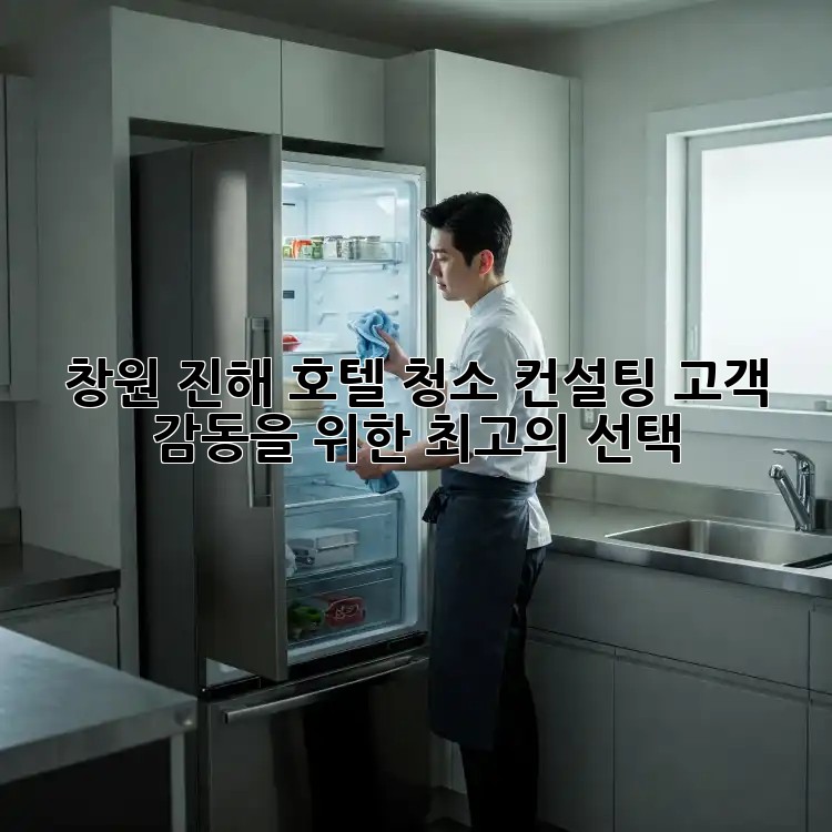 창원 진해 호텔 청소 컨설팅: 고객 감동을 위한 최고의 선택
