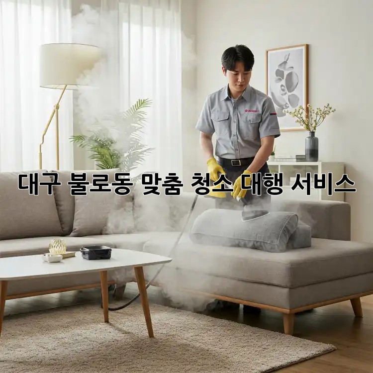 대구 불로동 맞춤 청소 대행 서비스