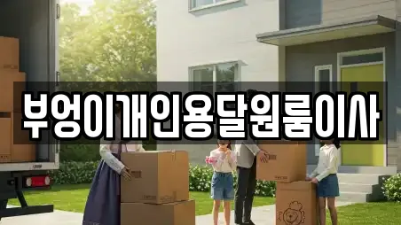 부엉이개인용달원룸이사