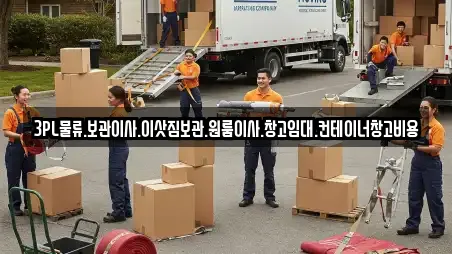 3PL물류.보관이사.이삿짐보관.원룸이사.창고임대.컨테이너창고비용