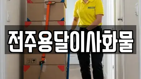 전주용달이사화물