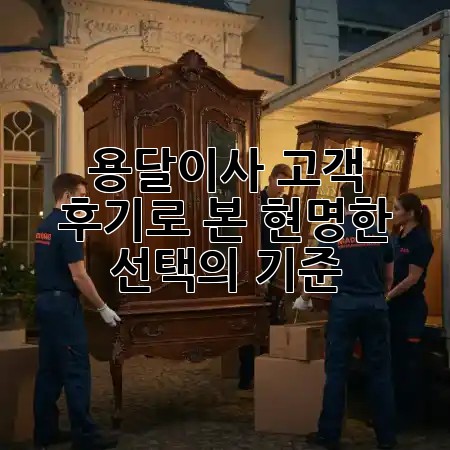 용달이사, 고객 후기로 본 현명한 선택의 기준 📦✨