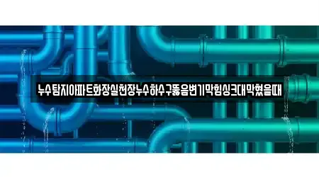 경남 상대동 변기 막힘 5곳, 업체 안내