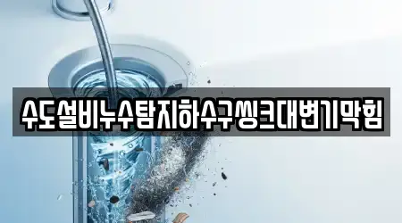 수도설비누수탐지하수구씽크대변기막힘