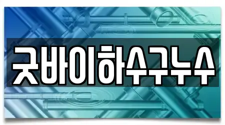 굿바이하수구누수