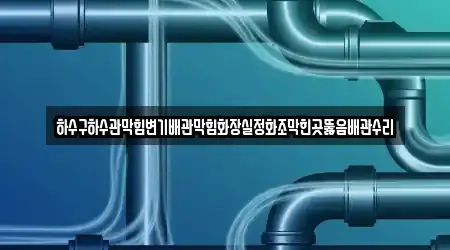 하수관 뚫음 선택 가능한 2곳 청주시 청원구 오창읍