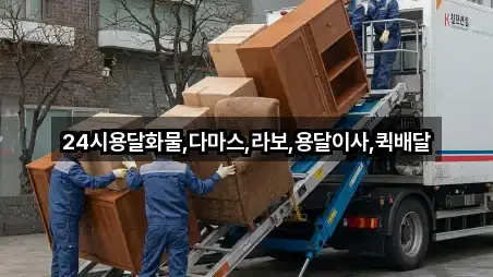 서울 남창동 용달이사 5곳 지도로 이동