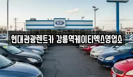 강원 강릉시 임당동 렌트카 전문 현대관광렌트카 강릉역케이티엑스영업소