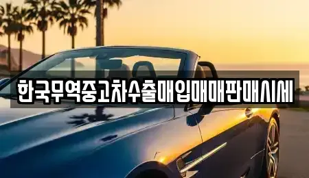 강원 강릉시 임당동 중고차매입 전문 한국무역중고차수출매입매매판매시세