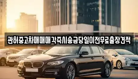 강원 원주시 일산동 중고차매매 전문 관허중고차매매매각즉시송금당일이전무료출장견적