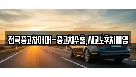 강원 원주시 일산동 중고차매매 전문 전국중고차매매-중고차수출,사고노후차매입