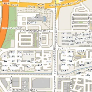 경기 성남시 중원구 단기렌트카 동산렌트카 위치