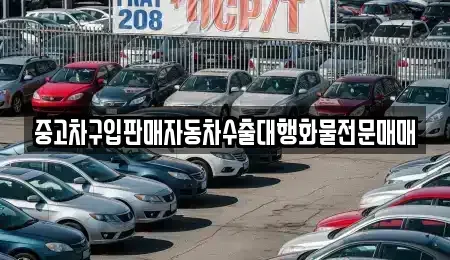 경기도 고양시 덕양구 행주내동 중고차매매 전문 중고차구입판매자동차수출대행화물전문매매