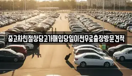 경기도 남양주시 수동면 중고차매입 전문 중고차친절상담고가매입당일이전무료출장방문견적