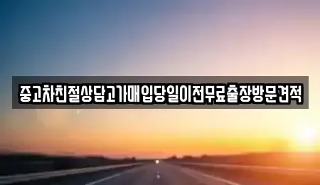 경기도 안산시 상록구 월피동 중고차매매 전문 중고차친절상담고가매입당일이전무료출장방문견적