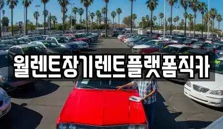 경기도 파주시 장기렌트카 전문 월렌트장기렌트플랫폼직카