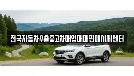 경기도 파주시 중고차매입 전문 전국자동차수출중고차매입매매판매시세센터