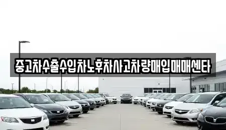 경남 김해시 내동 중고차매입 전문 중고차수출수입차노후차사고차량매입매매센타