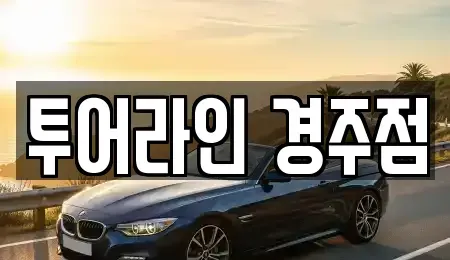 경북 경주시 용강동 렌트카 전문 투어라인 경주점