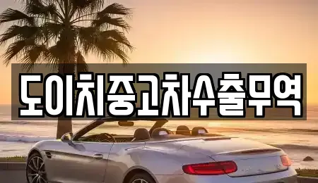 경북 경주시 용강동 중고차 전문 도이치중고차수출무역