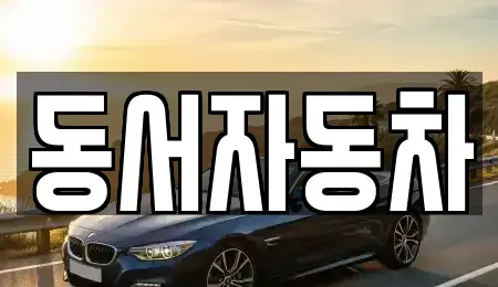 경상남도 거창군 남상면 중고차 전문 동서자동차