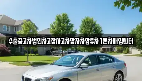 경상북도 안동시 옥동 중고차매입 전문 수출중고차법인차고장사고차망자차압류차1톤차매입센터