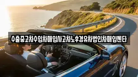 경상북도 포항시 남구 호동 중고차매입 전문 수출중고차수입차매입사고차노후경유차법인차매입센타