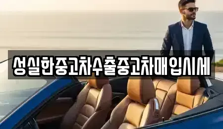 대전 동구 판암동 중고차매입 전문 성실한중고차수출중고차매입시세