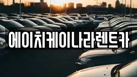 대전광역시 유성구 신동 렌트카 전문 에이치케이나라렌트카