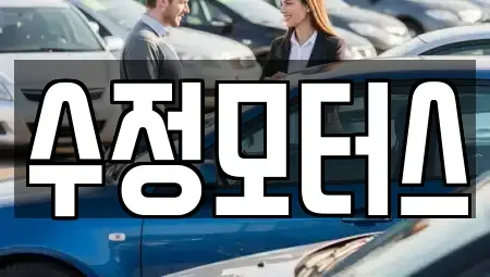 대전광역시 유성구 신동 중고차매매 전문 수정모터스