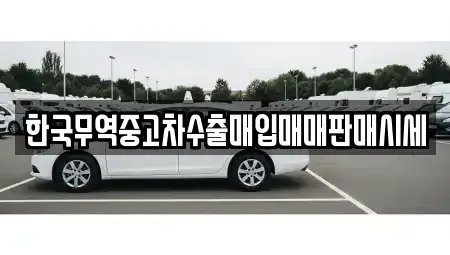 대전광역시 유성구 탑립동 중고차 전문 한국무역중고차수출매입매매판매시세