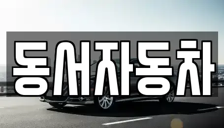 부산광역시 해운대구 석대동 중고차 전문 동서자동차