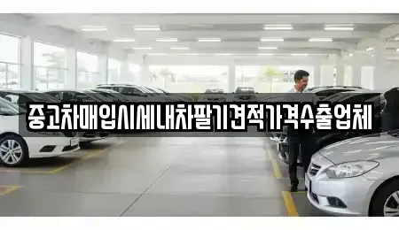 서울 영등포구 문래동6가 중고차매입 전문 중고차매입시세내차팔기견적가격수출업체