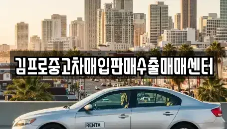 전라남도 광양시 다압면 중고차매입 전문 김프로중고차매입판매수출매매센터