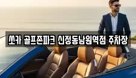 전북 남원시 주생면 렌트카 전문 쏘카 골프존파크 신정동남원역점 주차장