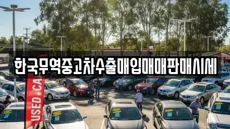 전북특별자치도 전주시 완산구 대성동 중고차매매 전문 한국무역중고차수출매입매매판매시세