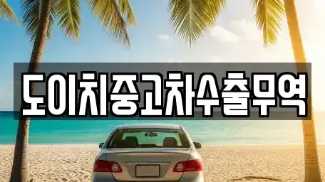 전북특별자치도 전주시 완산구 동완산동 중고차 전문 도이치중고차수출무역