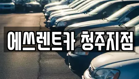 충북 청주시 흥덕구 렌트카 전문 에쓰렌트카 청주지점