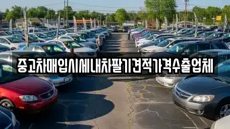 충청남도 예산군 중고차매입 전문 중고차매입시세내차팔기견적가격수출업체